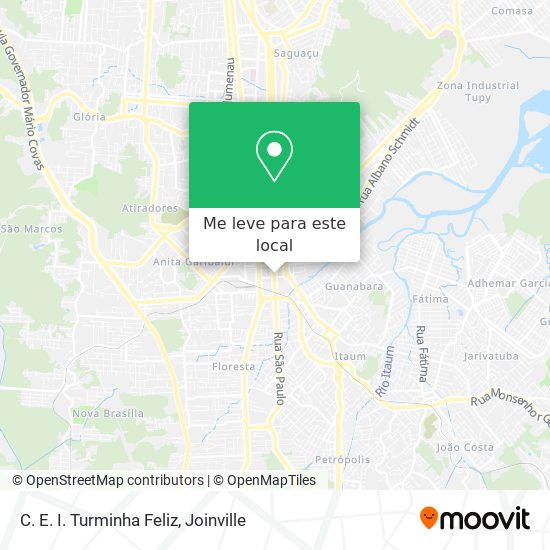 C. E. I. Turminha Feliz mapa