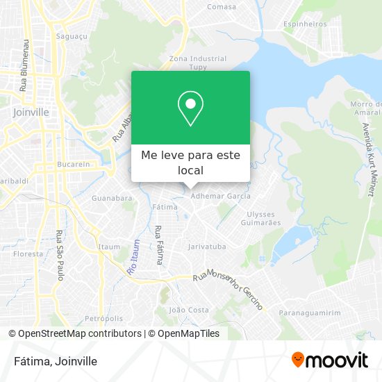 Fátima mapa