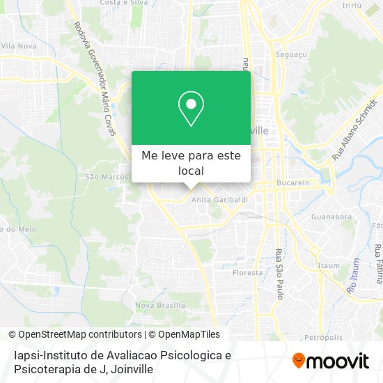 Iapsi-Instituto de Avaliacao Psicologica e Psicoterapia de J mapa