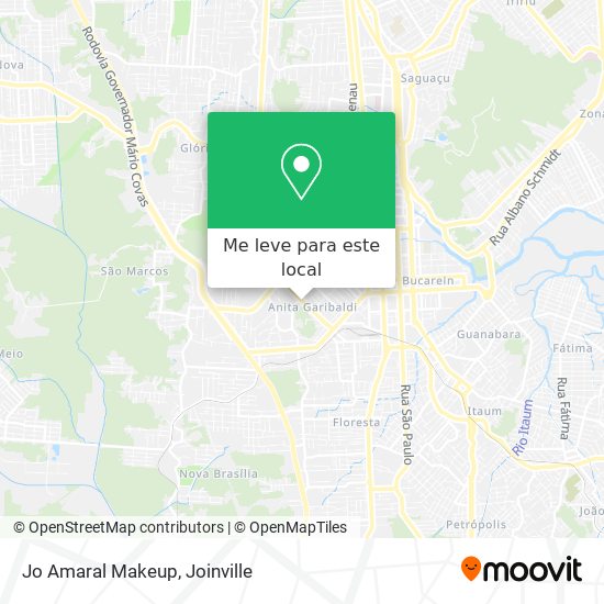 Jo Amaral Makeup mapa