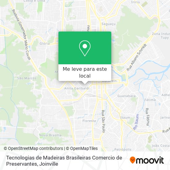 Tecnologias de Madeiras Brasileiras Comercio de Preservantes mapa