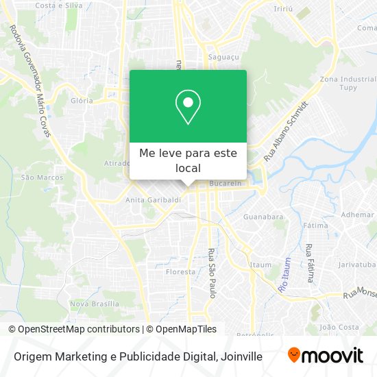 Origem Marketing e Publicidade Digital mapa