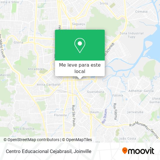 Centro Educacional Cejabrasil mapa