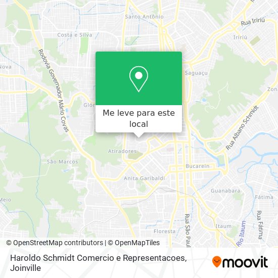 Haroldo Schmidt Comercio e Representacoes mapa