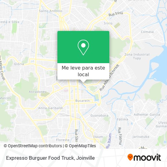 Expresso Burguer Food Truck mapa