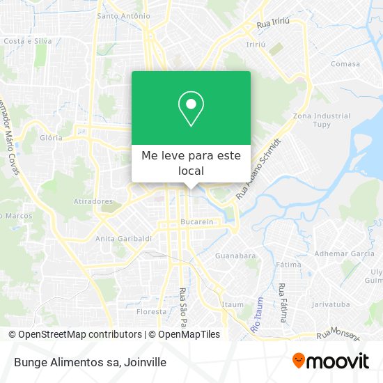 Bunge Alimentos sa mapa