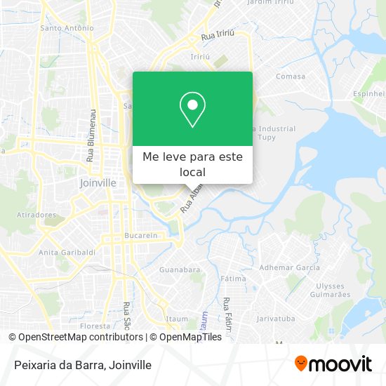 Peixaria da Barra mapa