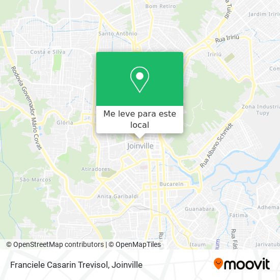 Franciele Casarin Trevisol mapa