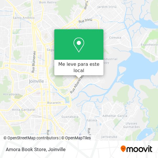 Amora Book Store mapa