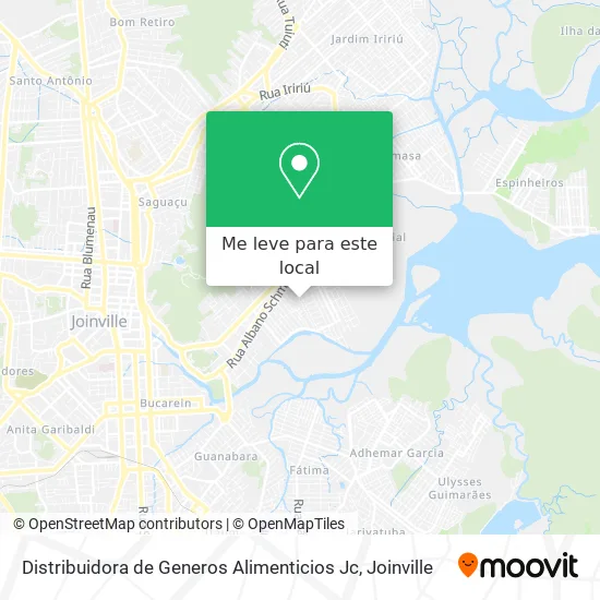Distribuidora de Generos Alimenticios Jc mapa