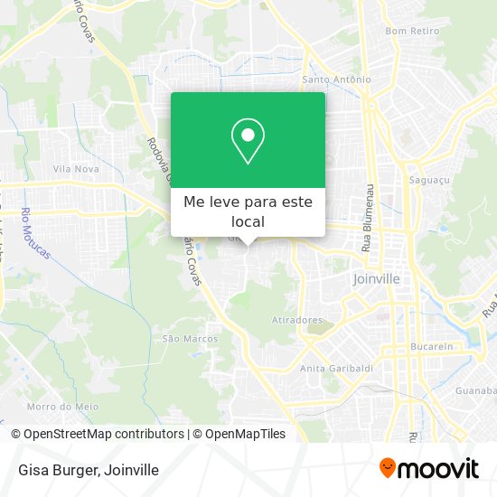 Gisa Burger mapa