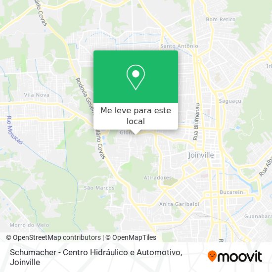 Schumacher - Centro Hidráulico e Automotivo mapa