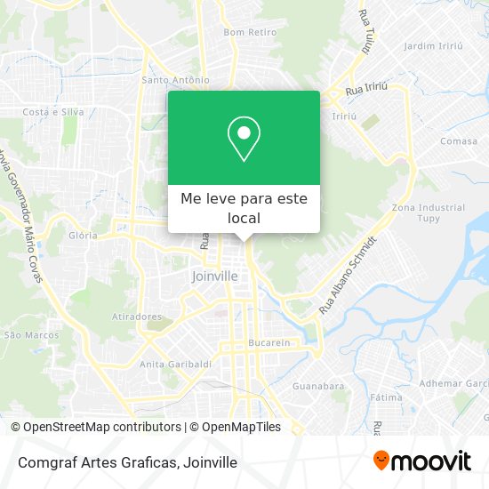 Comgraf Artes Graficas mapa