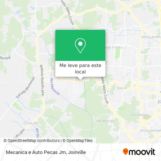 Mecanica e Auto Pecas Jm mapa