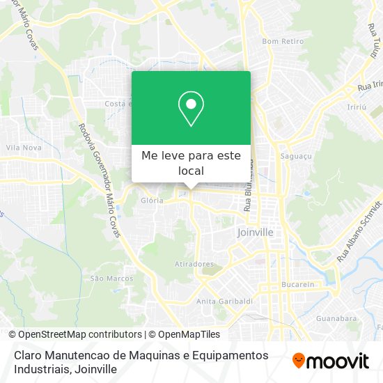 Claro Manutencao de Maquinas e Equipamentos Industriais mapa