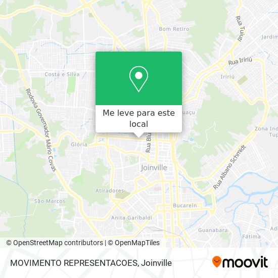 MOVIMENTO REPRESENTACOES mapa