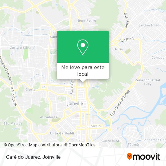 Café do Juarez mapa