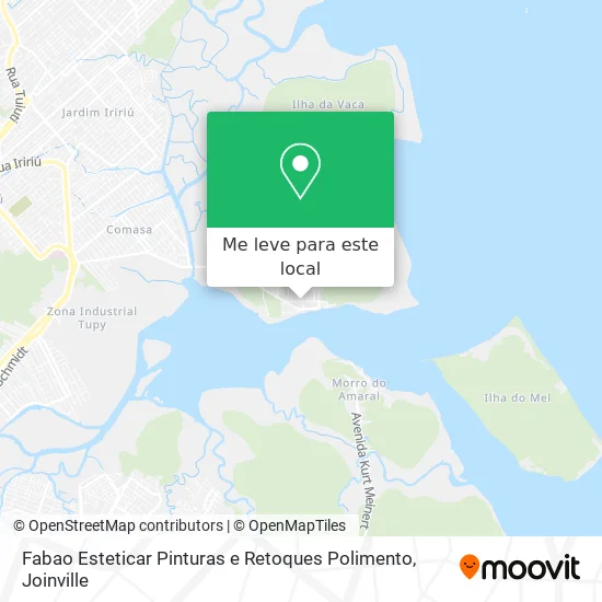 Fabao Esteticar Pinturas e Retoques Polimento mapa