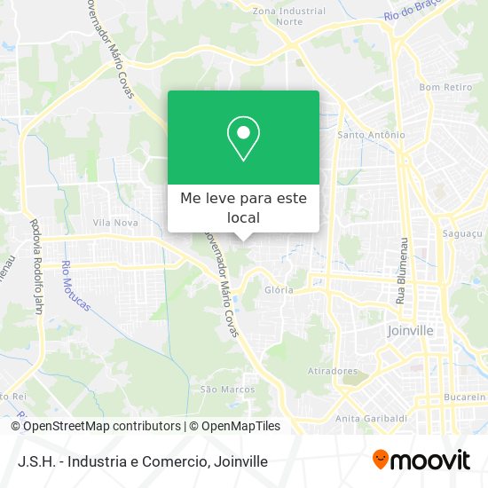 J.S.H. - Industria e Comercio mapa