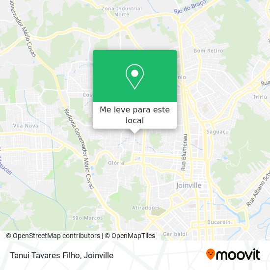 Tanui Tavares Filho mapa
