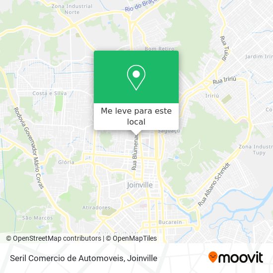 Seril Comercio de Automoveis mapa