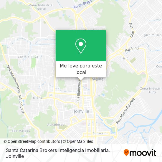 Santa Catarina Brokers Inteligencia Imobiliaria mapa