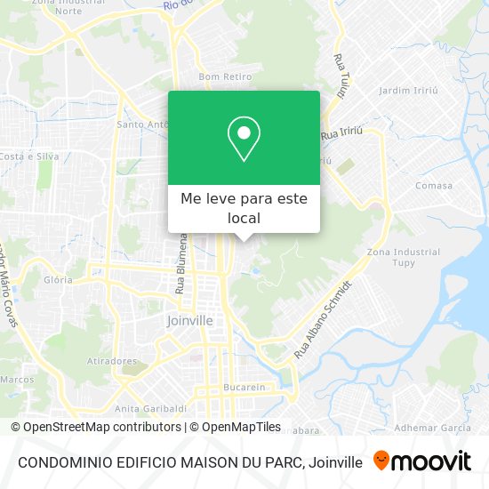 CONDOMINIO EDIFICIO MAISON DU PARC mapa