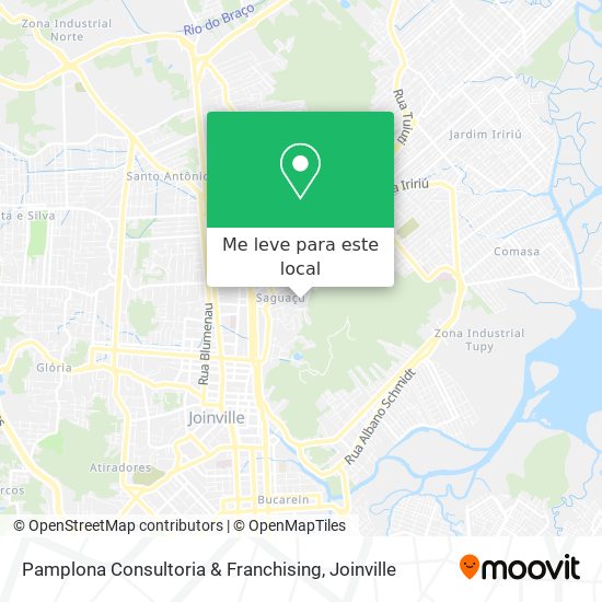 Pamplona Consultoria & Franchising mapa