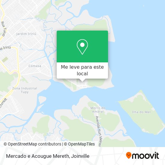 Mercado e Acougue Mereth mapa