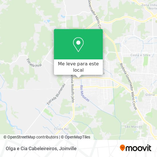 Olga e Cia Cabeleireiros mapa
