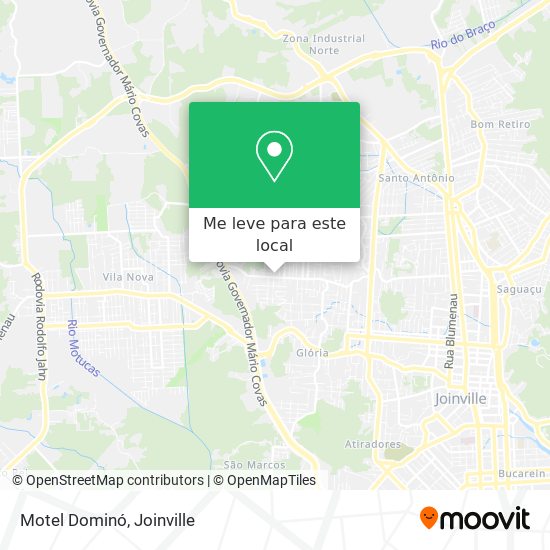 Motel Dominó mapa