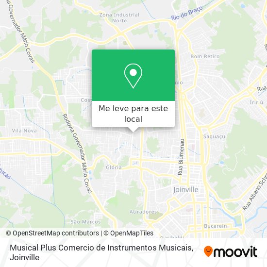 Musical Plus Comercio de Instrumentos Musicais mapa