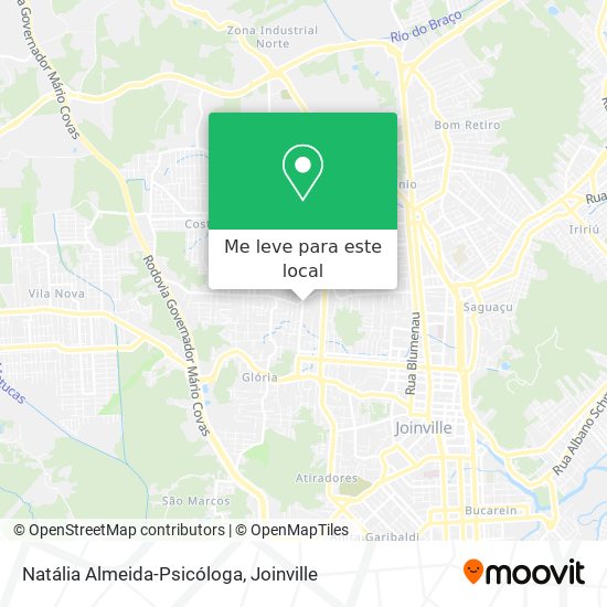 Natália Almeida-Psicóloga mapa