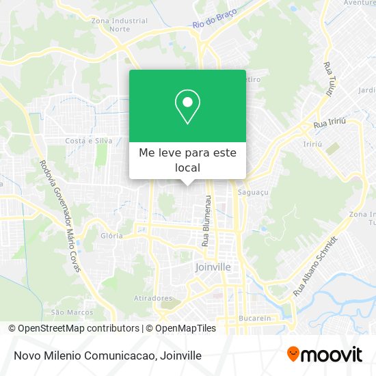 Novo Milenio Comunicacao mapa