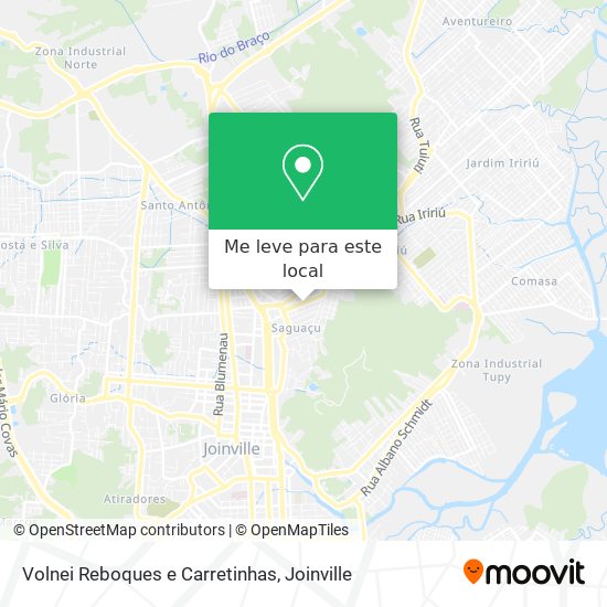 Volnei Reboques e Carretinhas mapa