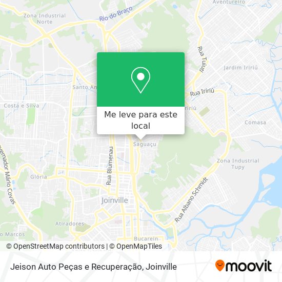 Jeison Auto Peças e Recuperação mapa