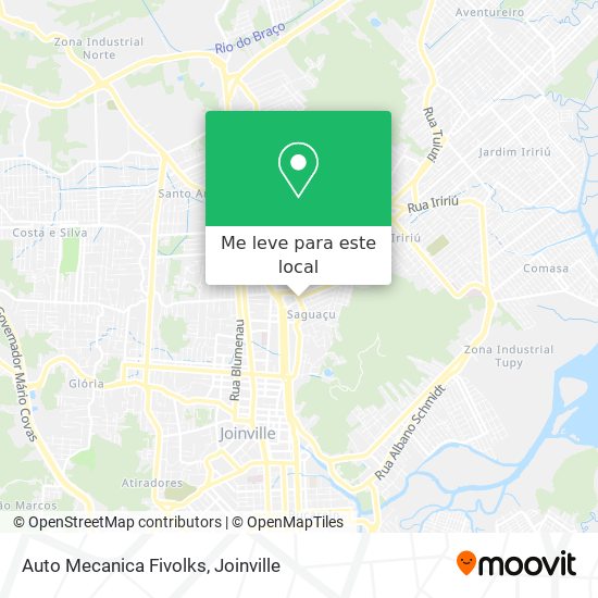 Auto Mecanica Fivolks mapa