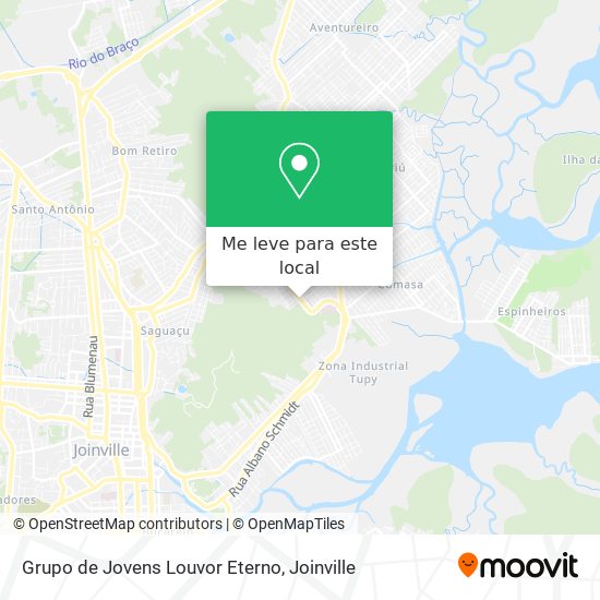 Grupo de Jovens Louvor Eterno mapa