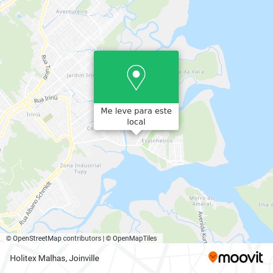 Holitex Malhas mapa