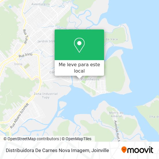 Distribuidora De Carnes Nova Imagem mapa
