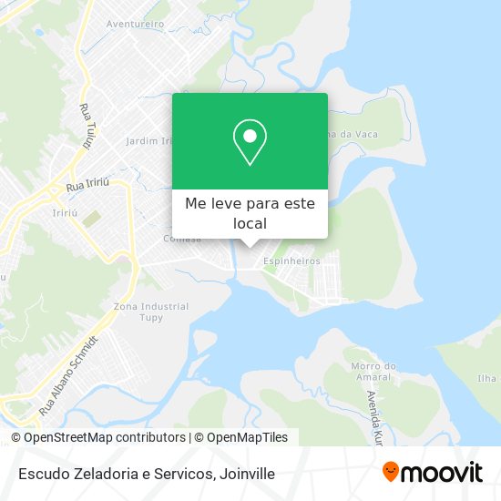 Escudo Zeladoria e Servicos mapa