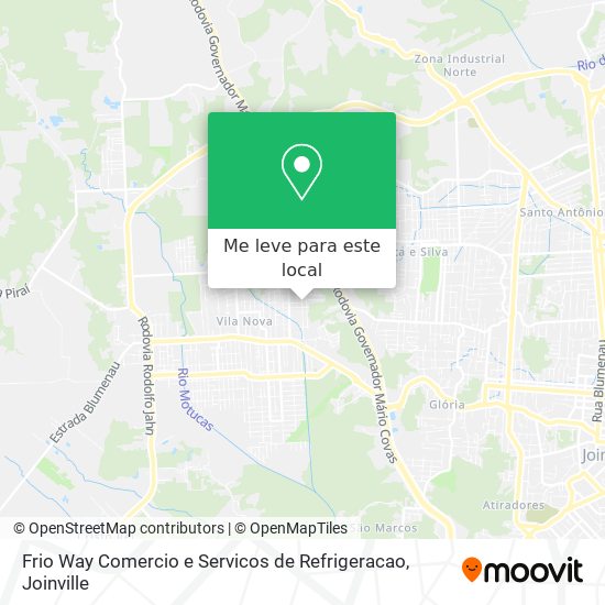 Frio Way Comercio e Servicos de Refrigeracao mapa