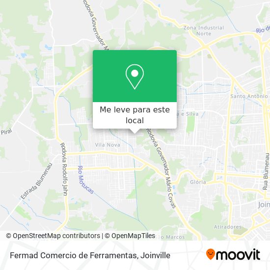 Fermad Comercio de Ferramentas mapa