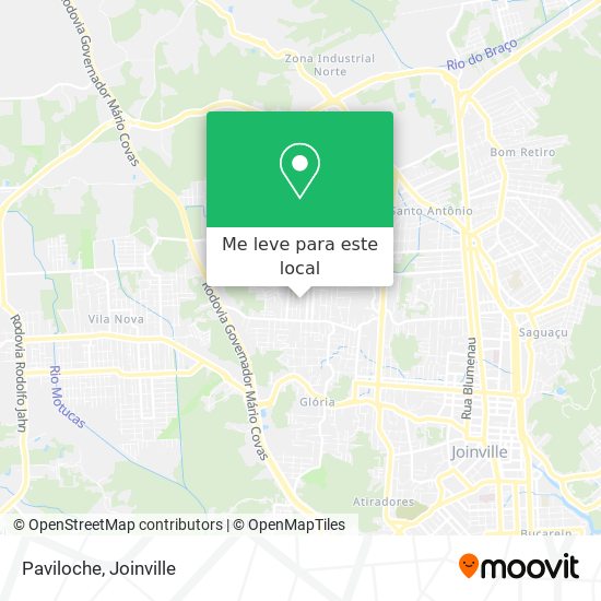 Paviloche mapa
