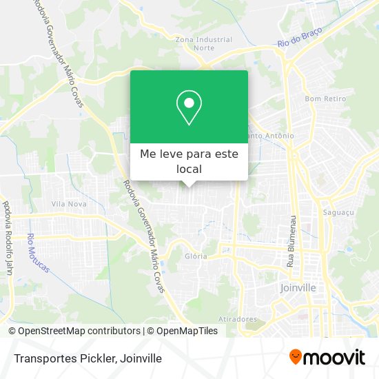 Transportes Pickler mapa