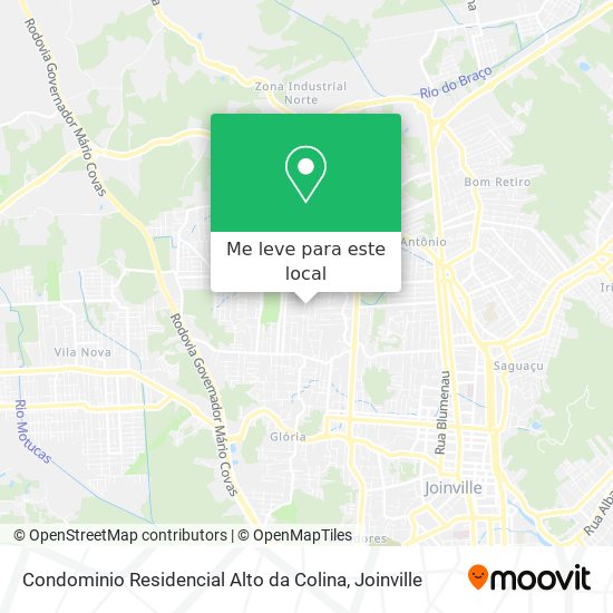 Condominio Residencial Alto da Colina mapa