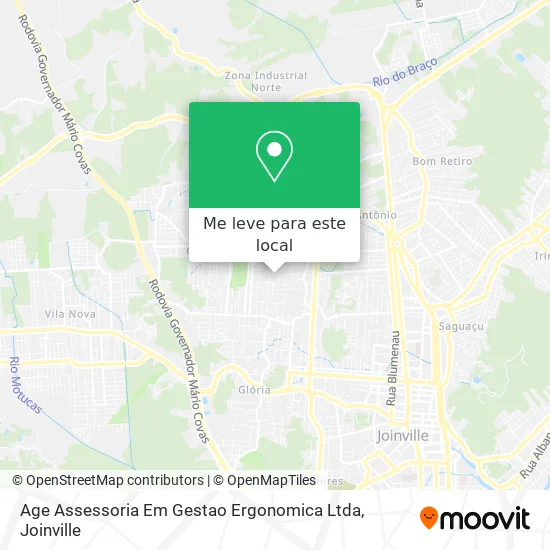 Age Assessoria Em Gestao Ergonomica Ltda mapa