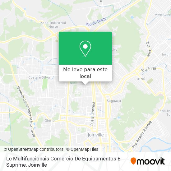 Lc Multifuncionais Comercio De Equipamentos E Suprime mapa