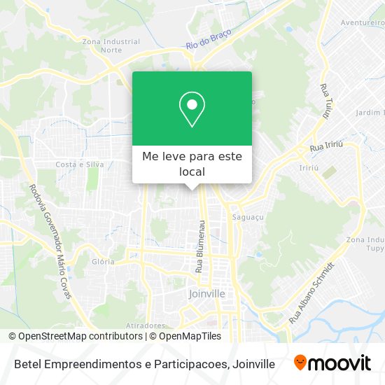 Betel Empreendimentos e Participacoes mapa