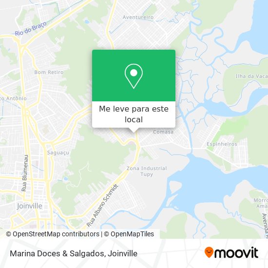 Marina Doces & Salgados mapa